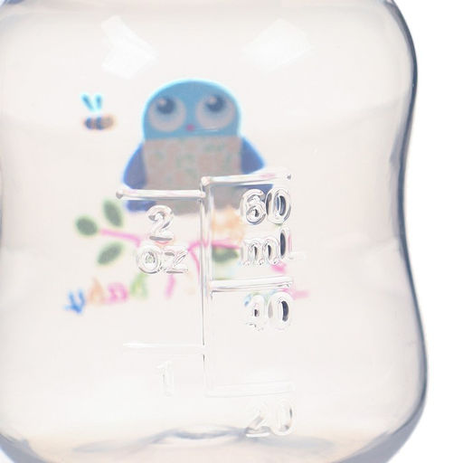 Бутылочка для кормления Крошка Я, классическое горло, от 3 мес., 60 мл., голубая