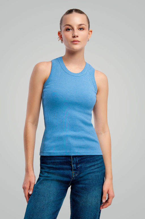 Арт.3201/1 Майка женская 42-46 (3 шт) Цвет:Голубой - Калинка фото 13