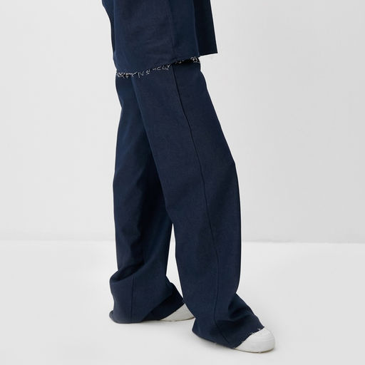 Джинсы женские клёш MINAKU: Jeans Collection, размер 42, синие