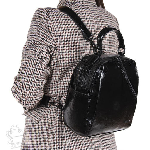 Рюкзак женский 9223L black Velina Fabbiano-Safenta