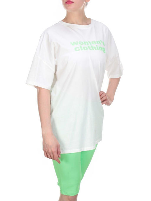 KD-868 GREEN Костюм-двойка женский 7986 TREND