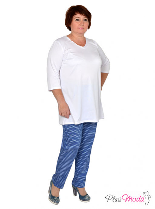 Туника Модель №489 размеры 44-84 - Plusmoda фото 8