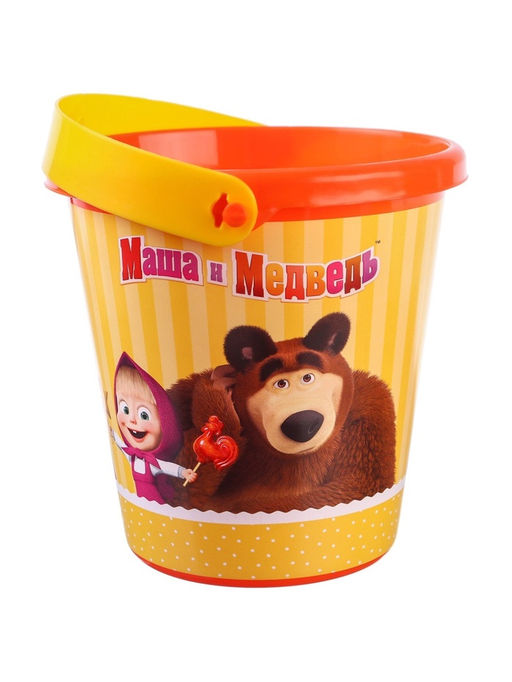 Набор игрушек для песочницы Маша и Медведь - Соломон фото 9