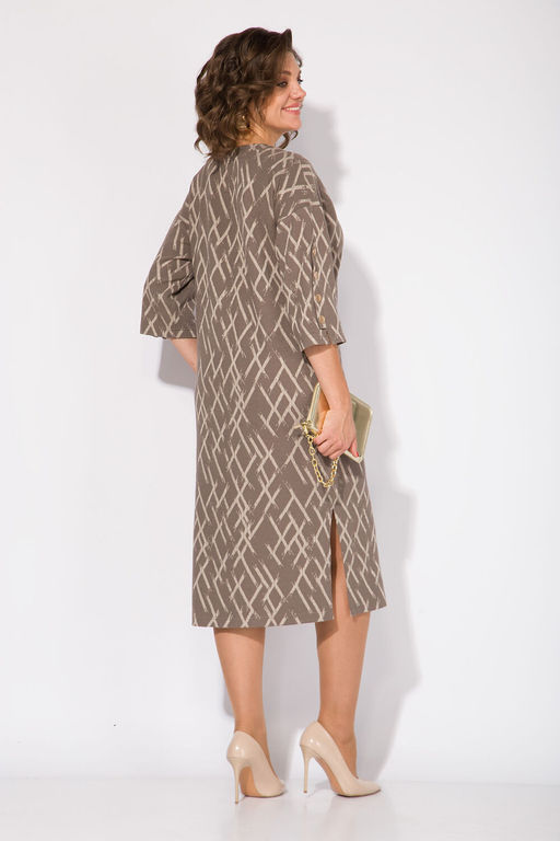 Платье Liliana 1478 капучино  фото 2