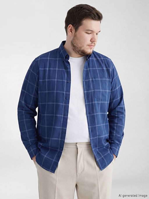 Regular Fit Ekose Erkek G?mlek