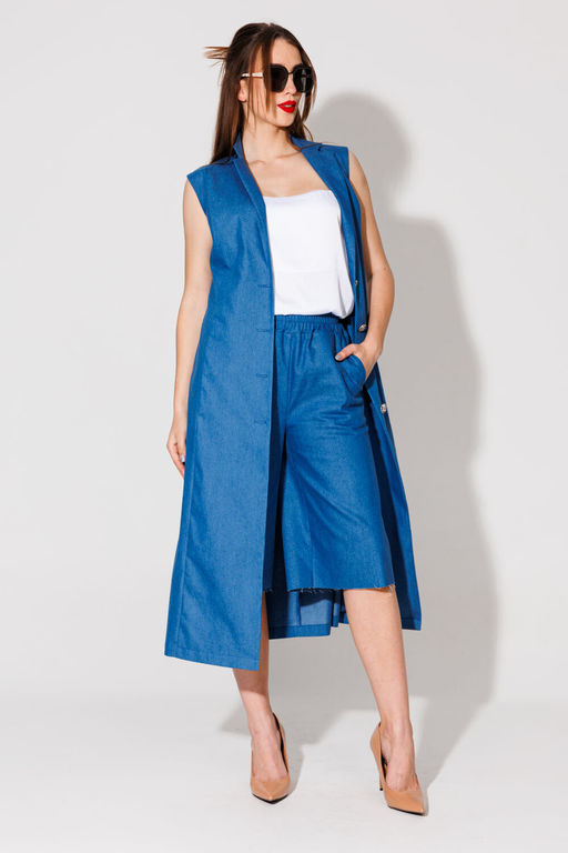 Шорты NIKVA н538.3 синий  фото 4