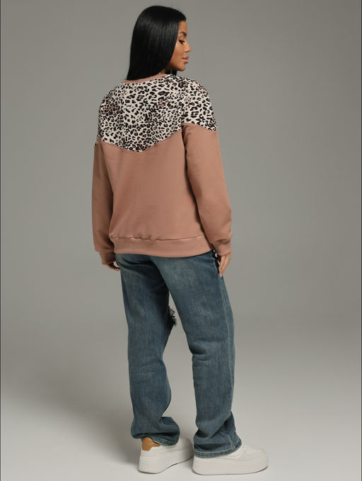 Саманта свитшот женский (кофе) - Lovetex фото 6