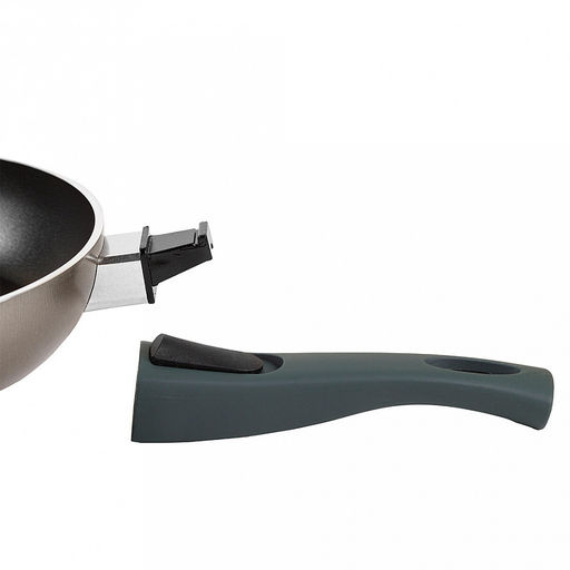 "Dream Handle" Сковорода с антипригарным покрытием д22см, h4,5см, s3мм, съемная бакелитовая ручка (Россия)