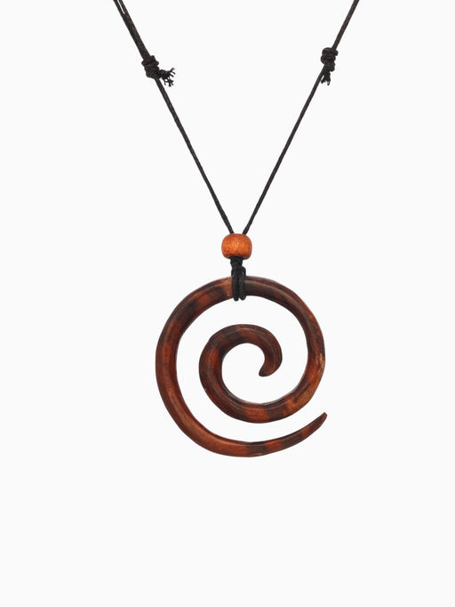 Кулон «Спираль», дерево соно