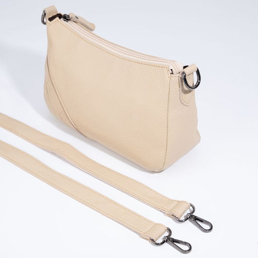 Сумка кросс-боди на молнии, наружный карман, цвет бежевый - Simaland фото 4