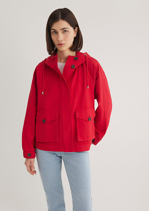 K?rm?z? Ceket - Mavi фото 2