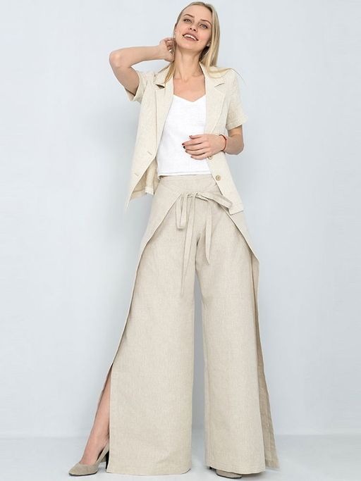 Брюки 100% лен ТМ ВОЛТРИ  фото 13