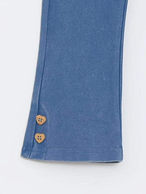 Beli Lastikli K?z Bebek Tayt Pantolon - Waikiki фото 2