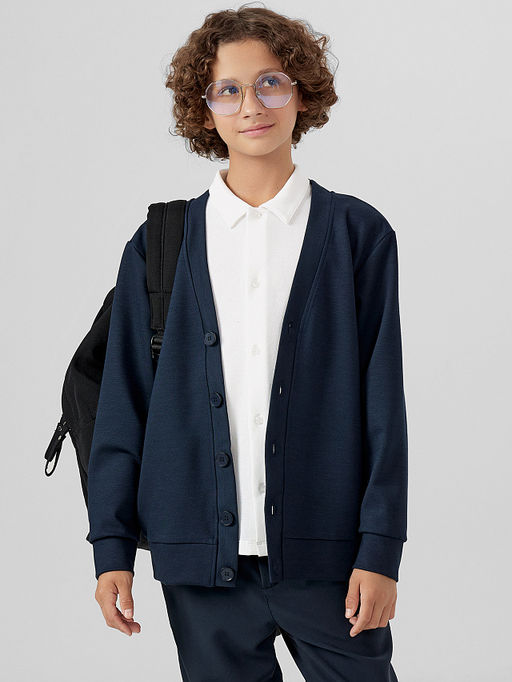 Кардиган для мальчиков синий - Mark formelle фото 9