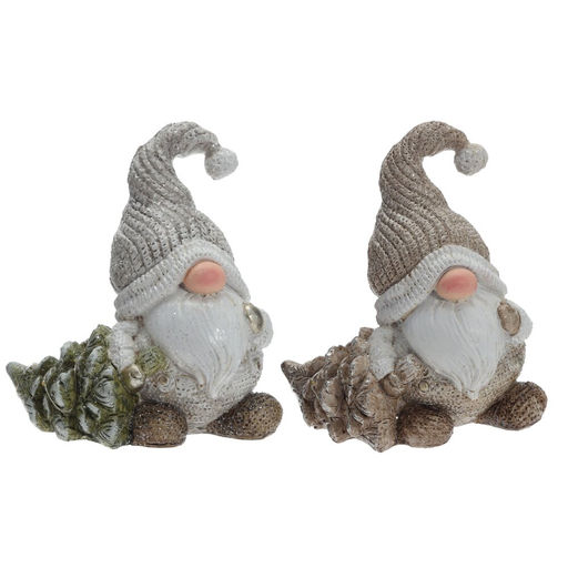 Фигрка декоративная "Гном" с подсветкой (LR44x2,прилаг), L13 W9 H17 см, 2в.