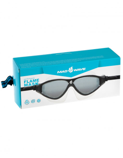маска для плавания FLAME Mask, Step, Bubble kids, Optic envy automatic, Sight II - Mad wave фото 5