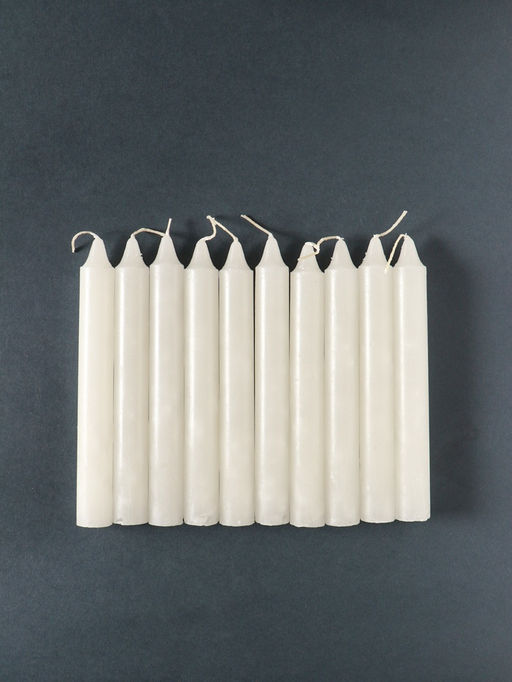 Набор свечей хозяйственных 10 шт., 50 г, 17 см, 7-8 ч