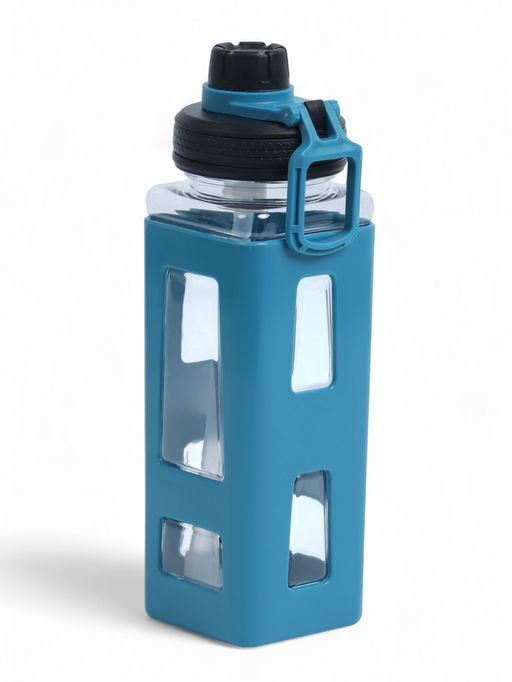 Спортивная бутылка для воды «Гава», 700 мл, 24×7 см, синяя