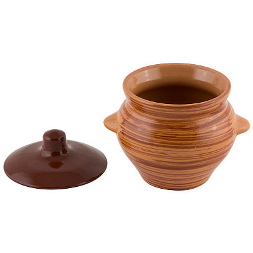 Горшок 0,5 л для жаркого Полосы 006691 - Скрап фото 4