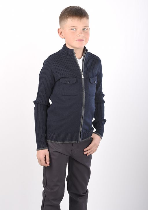 476 Кофта для мальчика на молнии