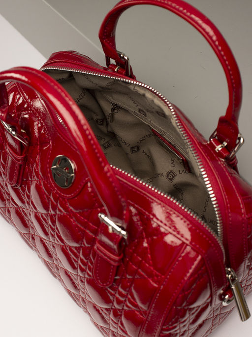 LACCOMA сумка WJA9675-красный эко кожа хлопок  фото 3