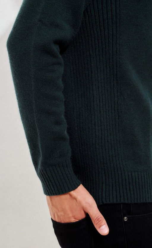 Джемпер F321-15256 d.green - Fine joyce фото 5