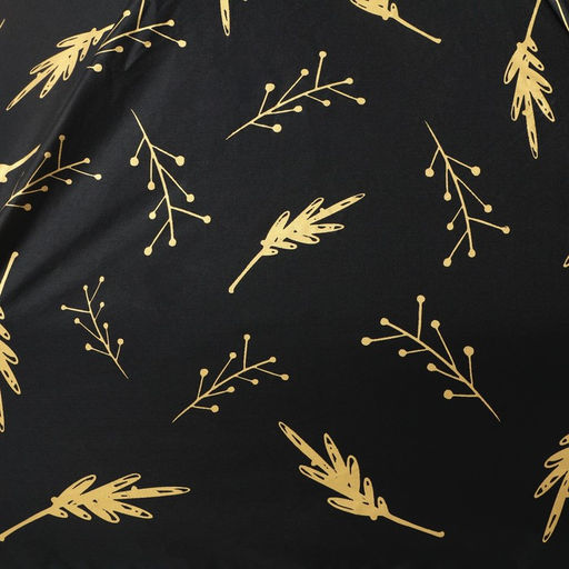 Зонт Чёрное золото, 6 спиц, складывается в размер телефона. - Simaland фото 3