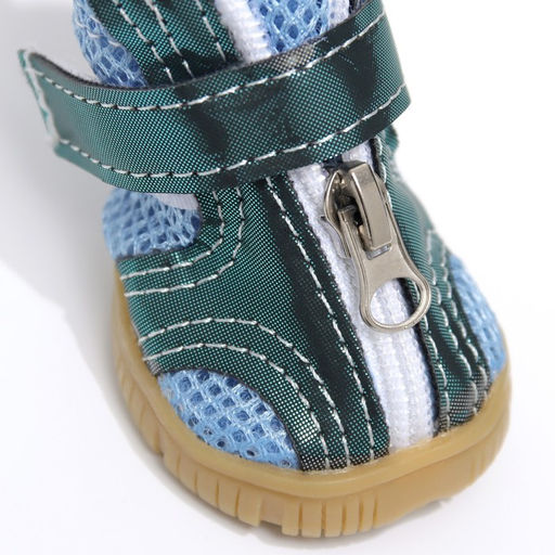 Ботинки Мото, набор 4 шт, 2 размер (4,4 х 3,4 см), синие - Simaland фото 5