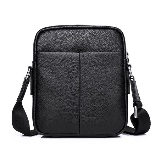 Сумка мужская, кожа, MIRONPAN 26272 Черный
