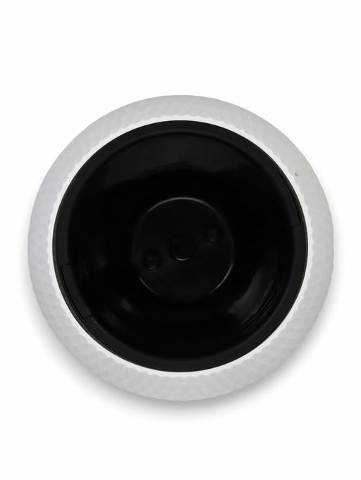 Кашпо для цветов Жемчужина, 7 л, d=36 см, h=22 см, пластик, со вставкой, белое - Simaland фото 3