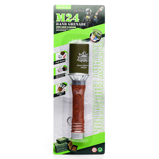 Граната игрушечная (свет, звук) на листе