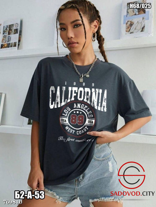 Футболка оверсайз женская - Bruno фото 6