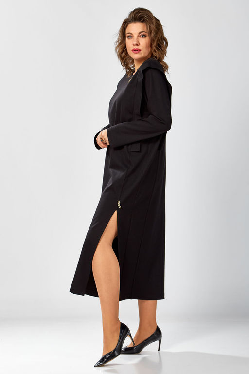Платье BegiModa 1064 чёрный фото 2