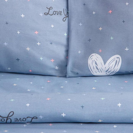 Постельное белье Этель дуэт Love for two 143*215см-2шт,240*220см,70*70см-2шт фото 2