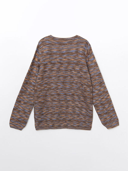 Bisiklet Yaka Erkek ?ocuk Triko Kazak