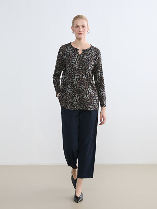 Beli Lastikli Geni? Pa?a Kad?n Pantolon