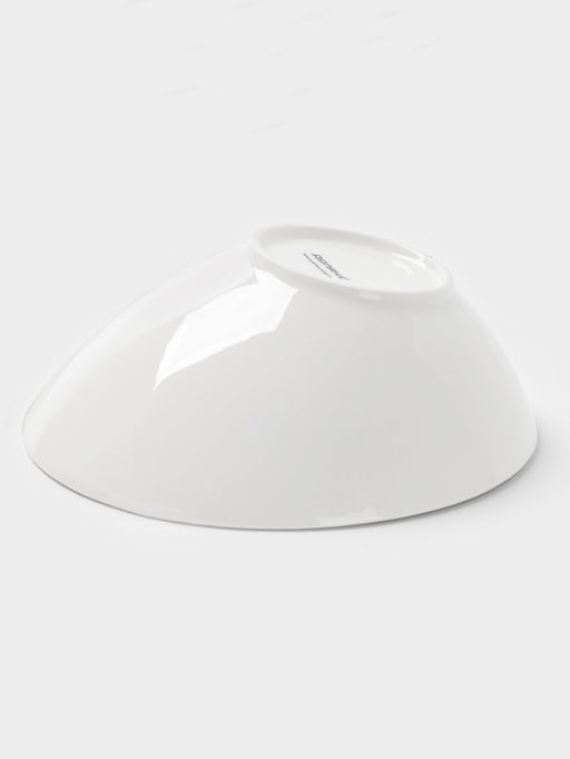 Салатник Доляна White Label, 400 мл, фарфор, белый