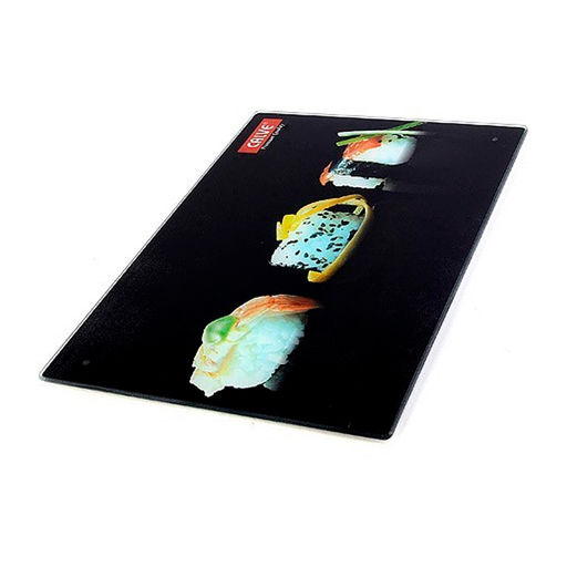 Доска разделочная 20*30 см, стеклянная, суши 3 арт. CL-7068C