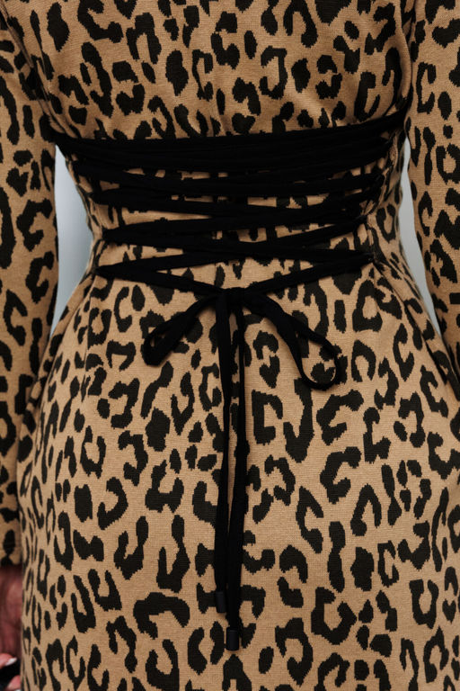 Платье KOKOdea 8.46 леопард  фото 2