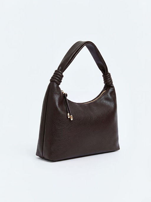 Deri G?r?n?ml? Kad?n Omuz ?antas?