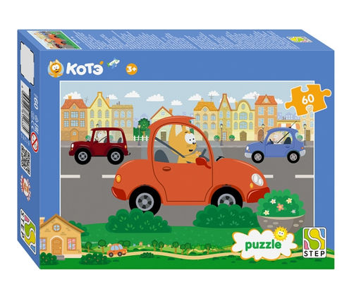 Пазлы 60 "Котэ" (Биг Папа)