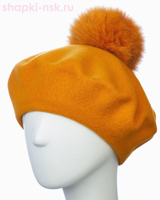 Берет фетр флис Помпон 115 Берет женский флис (58-59) - Tonak фото 28