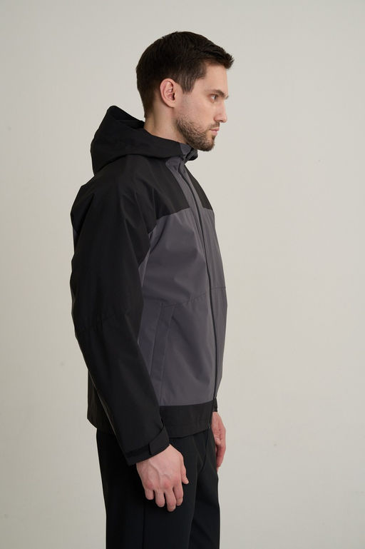 Куртка Черный/Серый TRN ESSENTIAL Woven Jacket - Anta фото 3