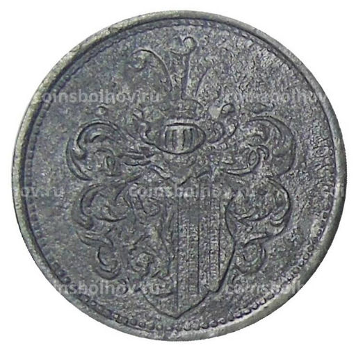 Монета 20 пфеннигов 1918 года Транспортный нотгельд  Лейпциг