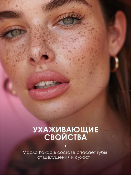 КАРАНДАШ-ПОМАДА ДЛЯ ГУБ VIVID ACCENT МАРКИ SHU №462 пыльный розовый  фото 2