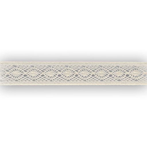 Gamma кружевная лента 17 мм HVK-43 в рулоне 5 x 3 м СК/Распродажа