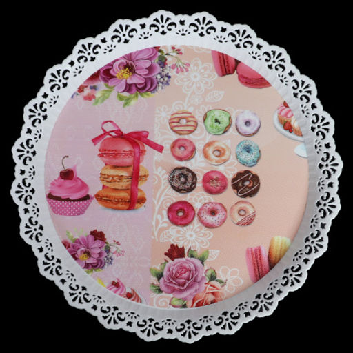 Поднос круглый 30x2,5 см / JCA168 /уп 120/ - Галеонтрейд фото 5