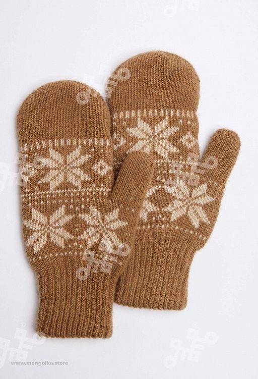 Шерстяные варежки (арт. 04115) - Тод оймс ххк фото 2