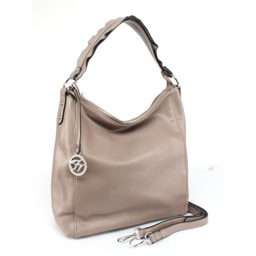 Сумка женская искусственная кожа FR-5276-L, 1отд+карм/перег, плечевой ремень, бежевый SALE 258395