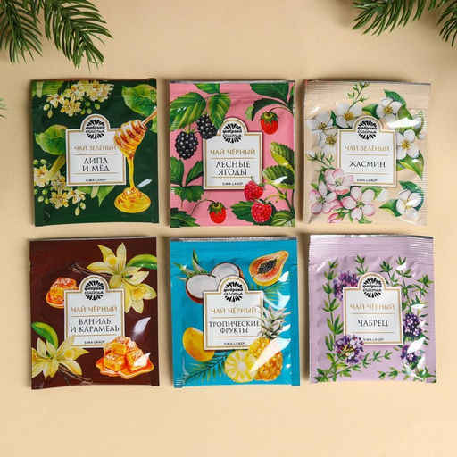 Чай подарочный Счастья в дом, 54 г (30 пакетиков ? 1.8 г). - Фабрика счастья фото 4